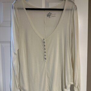 Pilcro Long-Sleeve Top